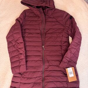 NWT Women's Weatherproof Burgundy Jacket